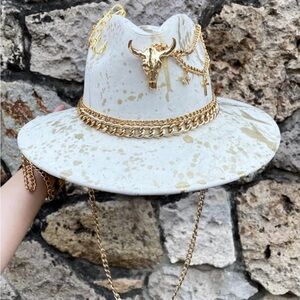 GOGO MEX Gold and Black Women’s Hat